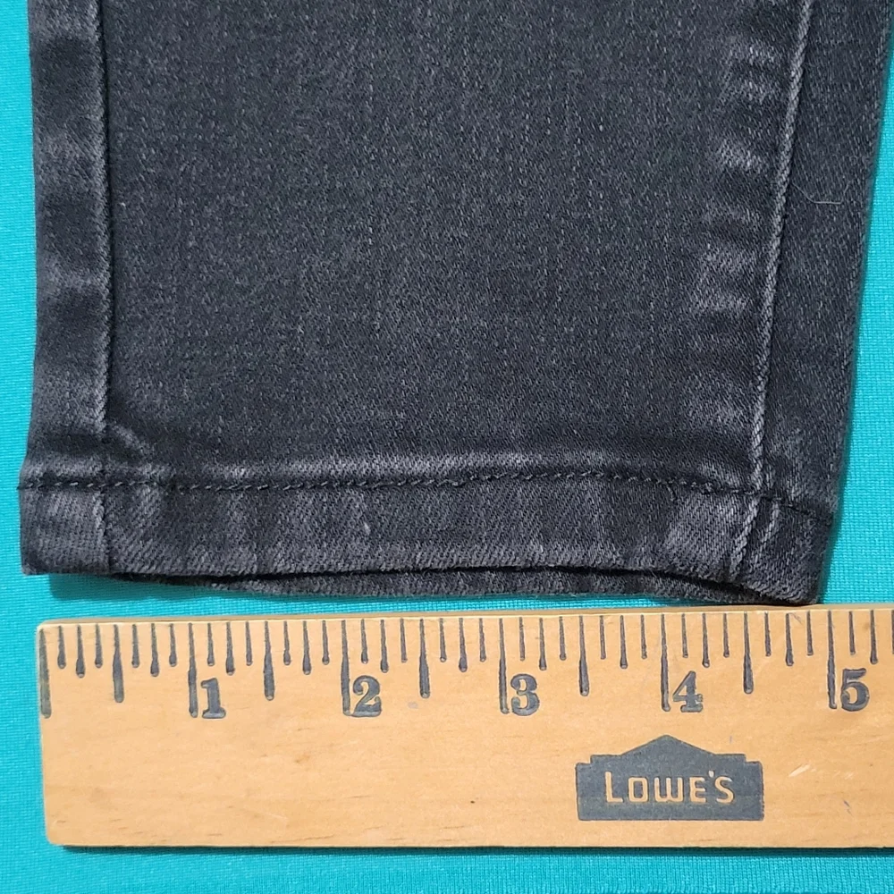 Judy Blue Skinny Mid Rise Jeans Black Size 32 - Picture 7 of 7
